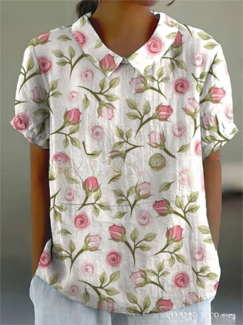 MARLENE™ – Vintage Print Shirt