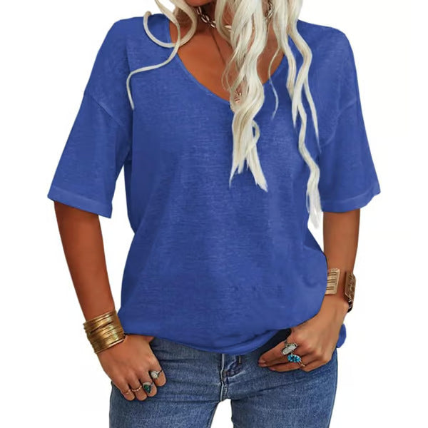 KRISANTA™ - Loose Lightweight Minimalist T-Shirt
