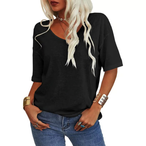 KRISANTA™ - Loose Lightweight Minimalist T-Shirt