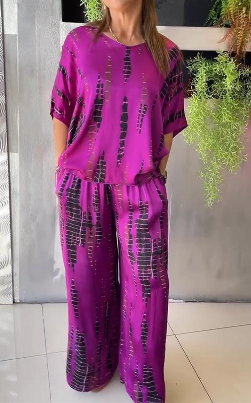 Marie - Casual Printed Set